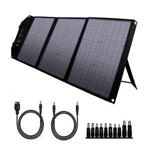 powkey 60W 18V Panel Solar Portátil con USB