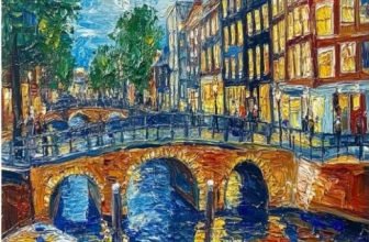 Canal de Ámsterdam Puzzle 1000 Piezas