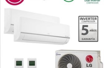 LG 2X1 PC09SQ + PC09SQ + MU2R15 CONFORT CONNECT WIFI