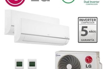 LG 2X1 PC09SQ + PC09SQ + MU2R15 CONFORT CONNECT WIFI