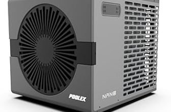 POOLEX – Nano 3kW – Bomba de Calor - Wi-Fi - con desescarche automático Inteligente para Piscinas pequeñas y c