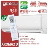Aire acondicionado Split 1×1 Giatsu Aroma 2D GIA-S12AR2D